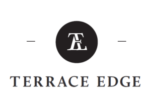 Black and white Terrace Edge logo